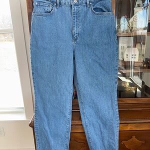 Denim Forum by Aritzia Relaxed Fit Blue Jeans